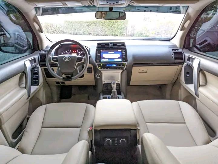 Toyota Prado luxury interior comfort